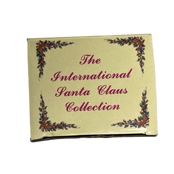 The International Santa Claus Collection 1993 Samichlaus Switzerland Statue - Picture 12 of 13